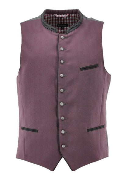 Cooper Men's Traditional Vest — Red