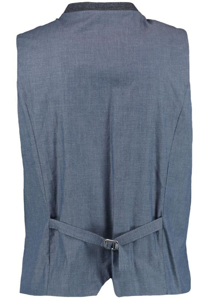 Gipfelstürmer Traditional Vest "Gary" blue
