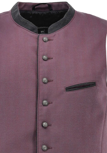 Gipfelstürmer Men's Traditional Vest Ludwig — Red