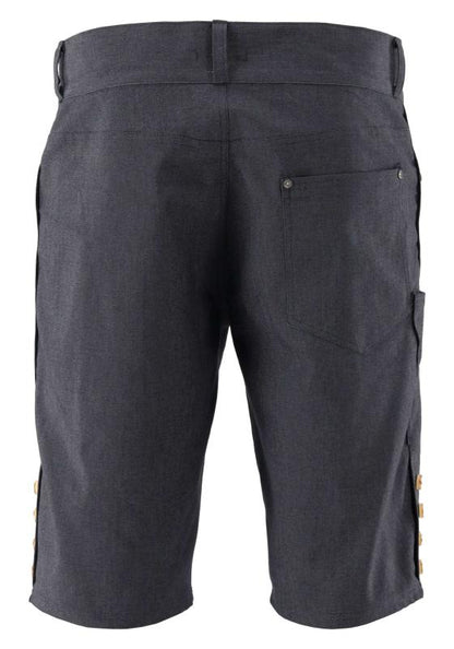 Sepp — Trachten Bermuda Textile Short, Anthracite