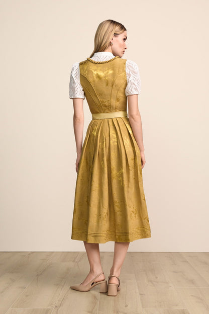 Kruger Calyssia maxi dirndl in brown, 80cm