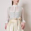 Kruger Midi Dirndl 2pcs. 60cm "Araminta" blue (closeout) 36