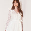 Kruger Wedding Dirndl 2pcs. 70cm "Iva" ecru