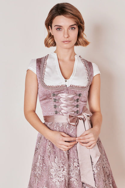 Kruger Palila Mini Dirndl, Rose — 50cm 2pc Set