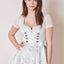 Kruger Midi Dirndl 2pcs. 60cm "Sunny" blue