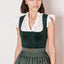 Kruger Mini Dirndl 2pcs. 50cm "Alisha" green