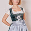 Kruger Midi Dirndl 2pcs. 60cm "RIEKE" green