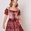 Kruger Mini Dirndl 2pcs. 60cm "Marica" red