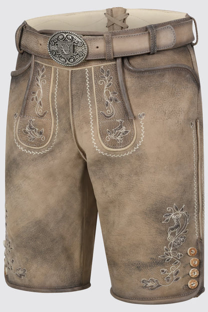 Kruger Men's Lederhosen "Wincent" brown