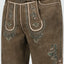Lederhose Cailan mit Gürtel