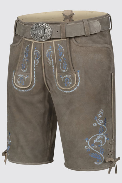 Kruger Men's Lederhosen "Malik" blue