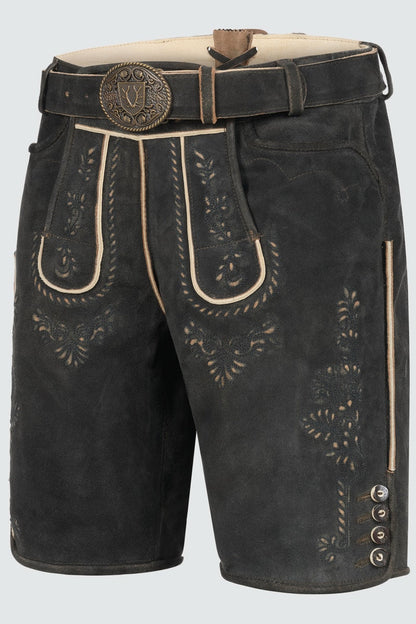 Lederhose Gaspar mit Gürtel