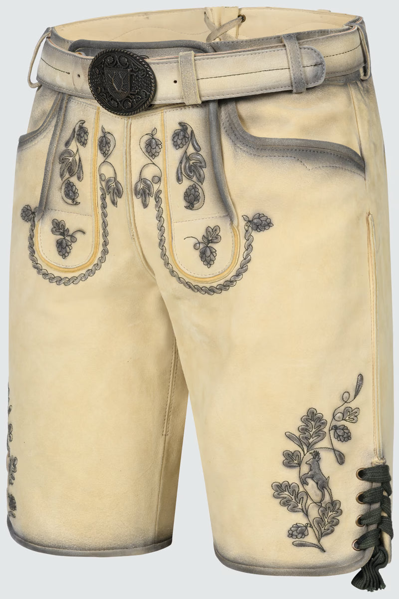 Kruger Men's Lederhosen "Nolan" beige