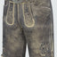 Kruger Men's Lederhosen "Gideon" with belt (light brown)