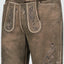Lederhose Gildo mit Gürtel