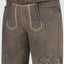 Lederhose Ilian mit Gürtel
