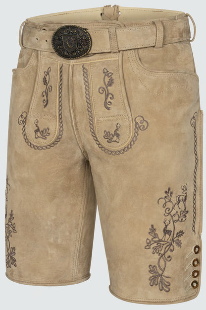 Kruger Men's Lederhosen "Milian" light brown