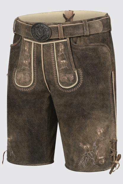 Kruger Men's Lederhosen "Deniz" brown