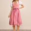 (new) Kruger Long Dirndl 2pcs. 70cm "Quinta" pink