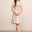 (new) Kruger Midi Dirndl 2pcs. 60cm "Liza" beige