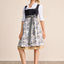 Kruger Midi Dirndl 2pcs. 60cm "Lona" black (36,38,44,46) closeout