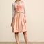 Kruger Midi Dirndl 2pcs. 60cm "Aliona" pink
