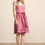Kruger Midi Dirndl 2pcs. 60cm "Rosella" pink