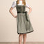 Kruger Midi Dirndl 2pcs. 60cm "Avara" olive
