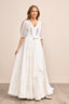 Kruger Wedding Dirndl 2pcs. 110cm "Riley" ecru (low stock)
