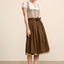 Kruger Long Dirndl 2pcs. 70cm "Micaela" brown