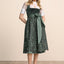 Kruger Long Dirndl 2pcs. 70cm "Elira" green