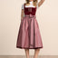 Kruger Long Dirndl 2pcs. 70cm "Milda" red (size 40)