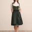 Kruger Midi Dirndl 2pcs. 60cm "Iny" green (34)