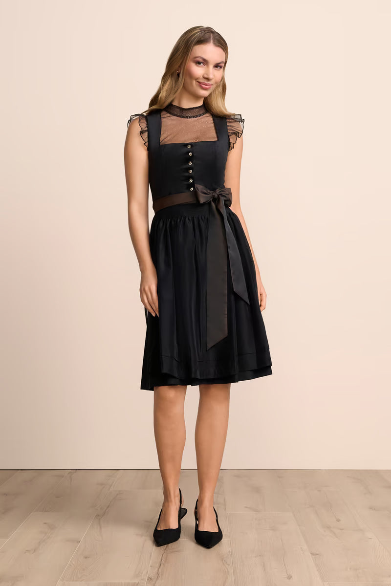 Krüger 'Tasmin' Dirndl, Black — 60cm
