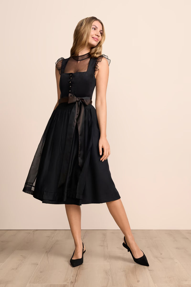 Krüger 'Tasmin' Dirndl, Black — 70cm