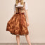 Kruger Mini Dirndl 2pcs. 50cm "Maris" brown (size 36)