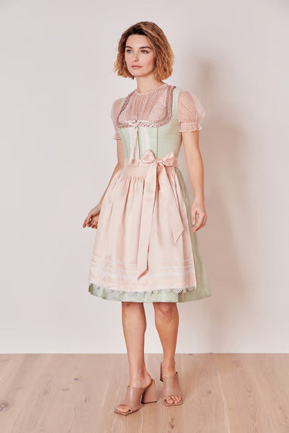 Kruger Rina Midi Dirndl, Mint — 60cm 2pc Set