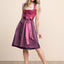 Kruger Midi Dirndl 2pc 60cm "Marin" pink
