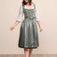 Kruger Long Dirndl 2pcs. 70cm "Ariella" green