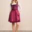Kruger Mini Dirndl 2pcs. 50cm "Thialda" red