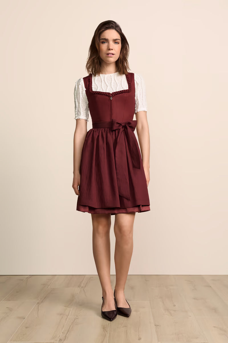 Kruger Avelore Mini Dirndl, Red — 50cm 2pc Set