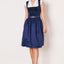 Kruger Midi Dirndl 2pcs. 60cm "Alisha" blue