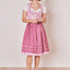 Kruger Mini Dirndl 2pcs. 60cm "Ramina" pink