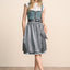 Kruger Midi Dirndl 2pcs. 60cm "Soleil" turquoise