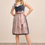 (new) Kruger Midi Dirndl 2pcs. 60cm "Jalisa" gray