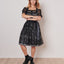 Kruger Midi Dirndl 2pcs. 60cm "Lonie" black