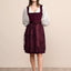 Kruger Midi Dirndl 2pc 60cm "Betty" red