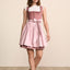 Kruger Mini Dirndl 2pcs. 50cm "Chleophea" pink