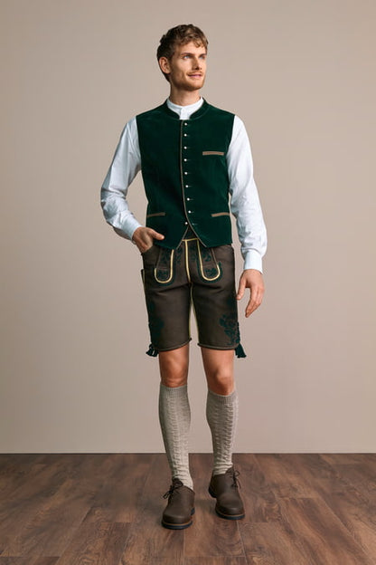 Waistcoat Franz — green