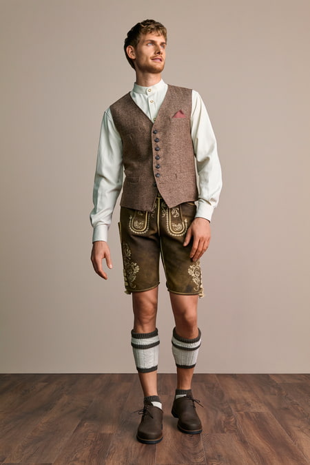 Waistcoat Peter — brown